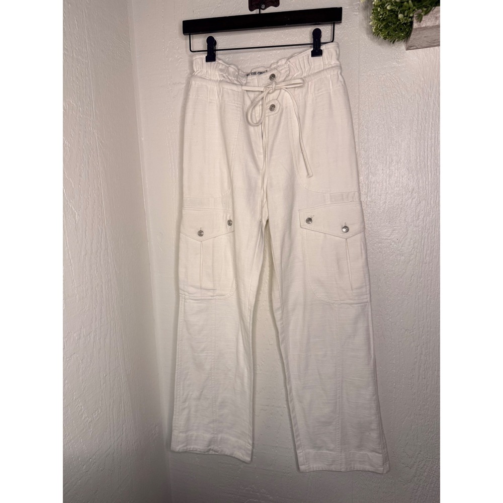 We the Free Park Ave Cargo Pull-on drawstring pants mid-rise - Picture 2 of 7